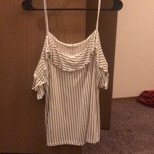 Off shoulder tee